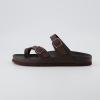 imageCUSHIONAIRE Womens Laker soft footbed Sandal with ComfortDark Brown