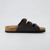 imageCUSHIONAIRE Womens Lela Cork footbed Sandal with ComfortBrown Nappa