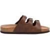 imageCUSHIONAIRE Womens Lela Cork footbed Sandal with ComfortBrown Oily