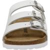 imageCUSHIONAIRE Womens Lela Cork footbed Sandal with ComfortWhite