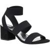 imageCUSHIONAIRE Womens Aria Stretch mid Block Heel Sandal Memory Foam