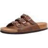 imageCUSHIONAIRE Womens Lela Cork footbed Sandal with ComfortBrown Oily