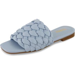 imageCUSHIONAIRE Womens Aramis woven slide sandal Memory Foam Wide Widths AvailablePale Blue