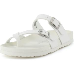 imageCUSHIONAIRE Womens Laker soft footbed Sandal with ComfortIvory