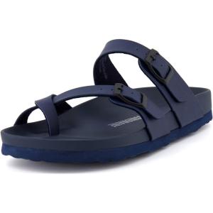 imageCUSHIONAIRE Womens Laker soft footbed Sandal with ComfortNavy