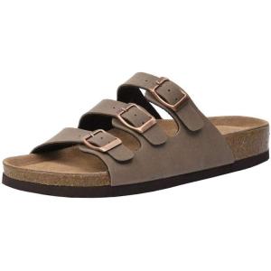 imageCUSHIONAIRE Womens Lela Cork footbed Sandal with ComfortBrown
