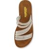 imageCUSHIONAIRE Womens Anabel rhinestone slide sandal Memory FoamSilver