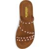 imageCUSHIONAIRE Womens Andrea strappy stud slide sandal Memory FoamTan