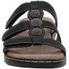 imageCUSHIONAIRE Womens Basil Sandal with Comfort Wide Widths Available