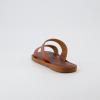imageCUSHIONAIRE Womens Calico 2 band slide Sandal with Comfort FoamCognac