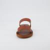 imageCUSHIONAIRE Womens Calico 2 band slide Sandal with Comfort FoamCognac
