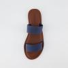 imageCUSHIONAIRE Womens Calico 2 band slide Sandal with Comfort FoamNavy