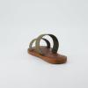 imageCUSHIONAIRE Womens Calico 2 band slide Sandal with Comfort FoamOlive