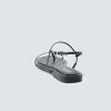imageCUSHIONAIRE Womens Glory strappy flat sandal Memory Foam and Wide Widths AvailableBlack