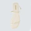 imageCUSHIONAIRE Womens Glory strappy flat sandal Memory Foam and Wide Widths AvailableWhite