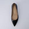 imageCUSHIONAIRE Womens Bay Kitten Heel Dress Shoe Memory Foam Wide Widths AvailableBlack Patent
