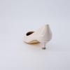 imageCUSHIONAIRE Womens Bay Kitten Heel Dress Shoe Memory Foam Wide Widths AvailableBone Patent