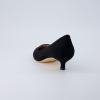 imageCUSHIONAIRE Womens Bay Kitten Heel Dress Shoe Memory Foam Wide Widths AvailableMicrosuede Black