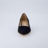 imageCUSHIONAIRE Womens Bay Kitten Heel Dress Shoe Memory Foam Wide Widths AvailableMicrosuede Black