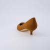 imageCUSHIONAIRE Womens Bay Kitten Heel Dress Shoe Memory Foam Wide Widths AvailableMicrosuede Cognac