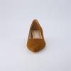 imageCUSHIONAIRE Womens Bay Kitten Heel Dress Shoe Memory Foam Wide Widths AvailableMicrosuede Cognac
