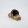 imageCUSHIONAIRE Womens Boulder Genuine Suede Clog with Swivel Strap  Lightweight EVA Sole Memory Foam Insole Wide Widths AvailableTaupe Suede