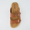 imageCUSHIONAIRE Womens Charming Cork footbed Sandal with ComfortCognac