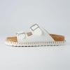 imageCUSHIONAIRE Womens Charming Cork footbed Sandal with ComfortWhite