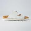 imageCUSHIONAIRE Womens Charming Cork footbed Sandal with ComfortWhite