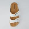 imageCUSHIONAIRE Womens Charming Cork footbed Sandal with ComfortWhite