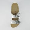 imageCUSHIONAIRE Womens Guru Genuine Leather footbed platform sandal with Comfort Wide Widths AvailableSilver