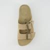 imageCUSHIONAIRE Womens Guru Genuine Leather footbed platform sandal with Comfort Wide Widths AvailableSuede Khaki
