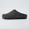 imageCUSHIONAIRE Womens Shimmer Rhinestone Bling Footbed Clog with ComfortBlack