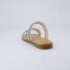 imageCUSHIONAIRE Womens Vivid Beaded Slide Sandal Memory FoamTan Embellished