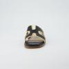 imageCUSHIONAIRE Womens Voyage slide sandal Memory Foam Wide Widths AvailableBlack Woven