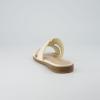 imageCUSHIONAIRE Womens Voyage slide sandal Memory Foam Wide Widths AvailableCream Woven