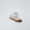 imageCUSHIONAIRE Womens Voyage slide sandal Memory Foam Wide Widths AvailableEmbellish Clear