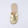 imageCUSHIONAIRE Womens Voyage slide sandal Memory Foam Wide Widths AvailableGold