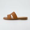 imageCUSHIONAIRE Womens Voyage slide sandal Memory Foam Wide Widths AvailableWhiskey