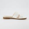 imageCUSHIONAIRE Womens Voyage slide sandal Memory Foam Wide Widths AvailableWhite