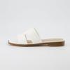 imageCUSHIONAIRE Womens Voyage slide sandal Memory Foam Wide Widths AvailableWhite