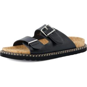 imageCUSHIONAIRE Womens Charming Cork footbed Sandal with ComfortBlack