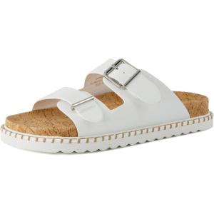 imageCUSHIONAIRE Womens Charming Cork footbed Sandal with ComfortWhite
