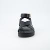 imageCUSHIONAIRE Womens Entry ankle wrap footbed sandal with Comfort Wide Widths AvailableBlack Smooth