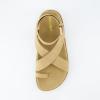 imageCUSHIONAIRE Womens Entry ankle wrap footbed sandal with Comfort Wide Widths AvailableCamel Nubuck