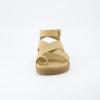imageCUSHIONAIRE Womens Entry ankle wrap footbed sandal with Comfort Wide Widths AvailableCamel Nubuck