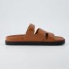 imageCUSHIONAIRE Womens Estate Footbed Sandal With ComfortCognac