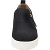 imageCUSHIONAIRE Womens Nissa Casual Zipper Slip on with Memory Foam ampamp Wide Widths AvailableBlack