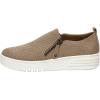 imageCUSHIONAIRE Womens Nissa Casual Zipper Slip on with Memory Foam ampamp Wide Widths AvailableTaupe
