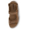 imageCUSHIONAIRE Womens Pace comfort footbed outdoor sandal with adjustable straps and Memory Foam Wide Widths AvailableBrown